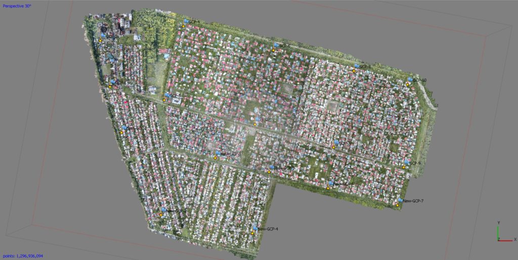 Point Cloud of the Diamond Public Housing Project