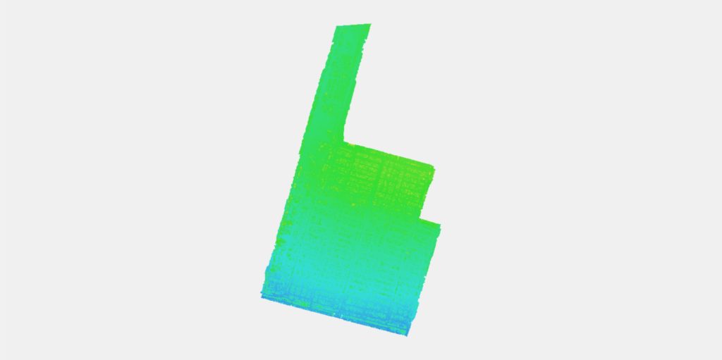 Digital Elevation Model of the Sophia Public Housing Project